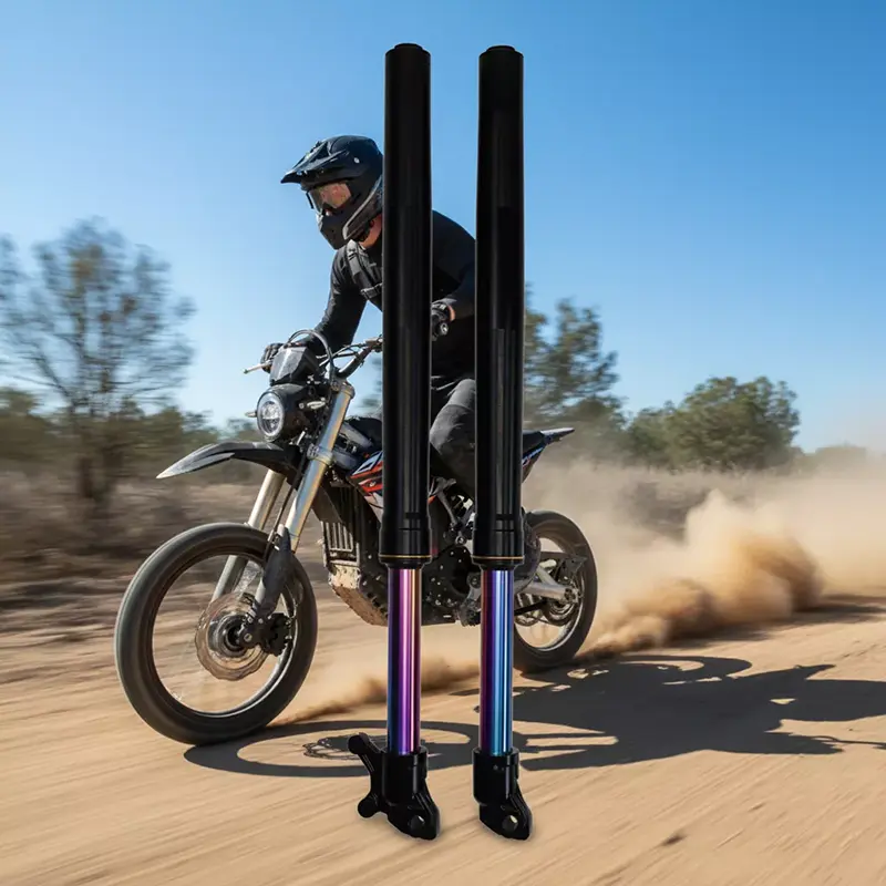 Виножито Боја Прилагодено превртена предна вилушка Амортизер за мотоцикл