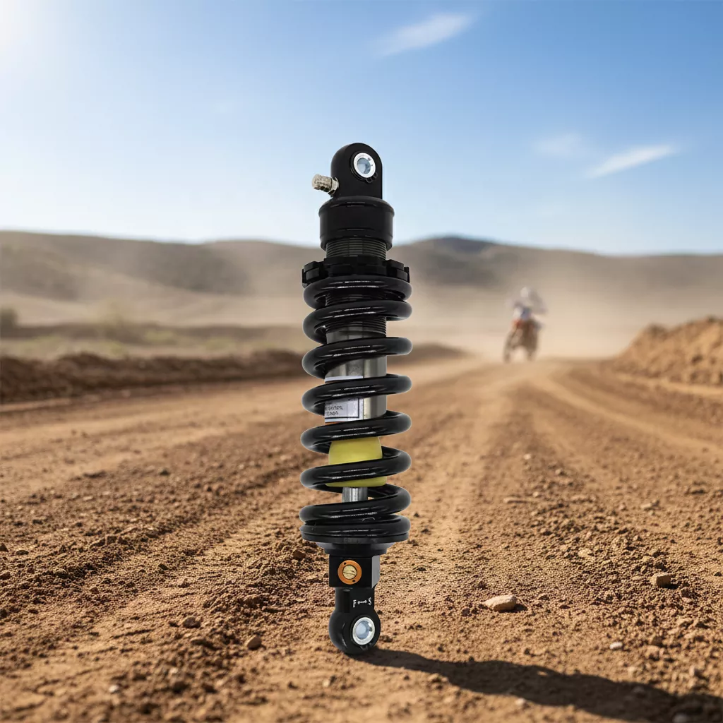 Мотоцикл амортизер со прилагодлив повратен удар